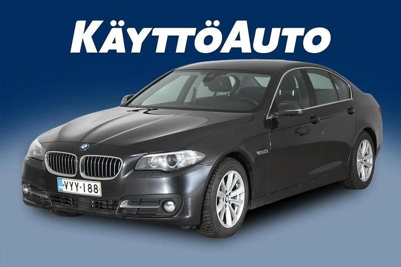 Käytetty BMW 520 Exclusive 190 HP (139 kW) 2016 Harmaa Sedan