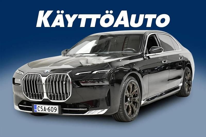 Käytetty BMW i7 Exclusive 484 kW (659 HP) 2023 Musta Sedan