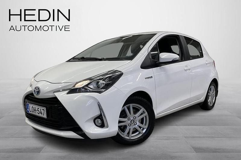 Käytetty Toyota Yaris Hybrid Edition 73 HP (53 kW) 2017 Valkoinen Viistoperä