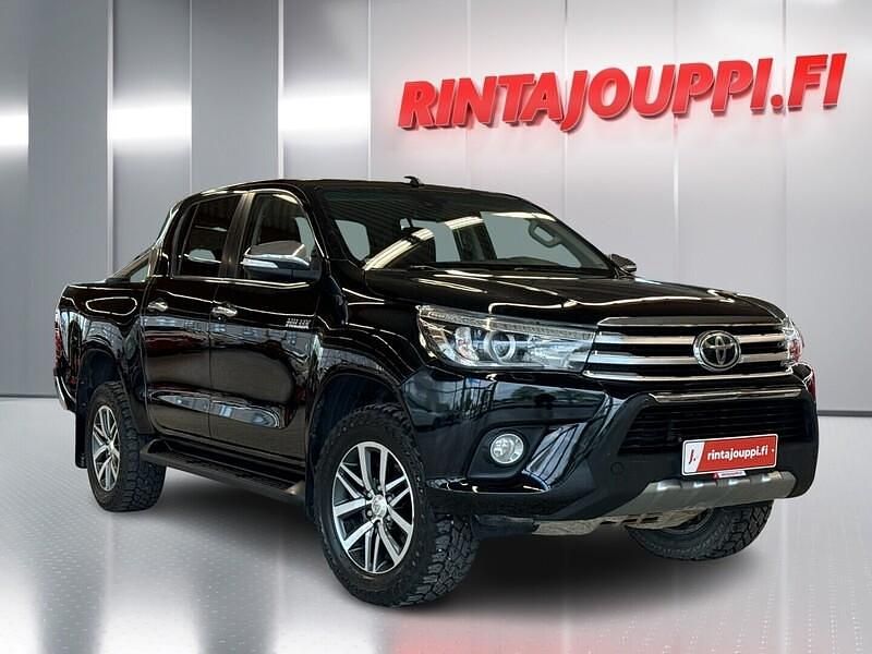 Musta Käytetty 2016 Toyota HiLux Nouto | 36 070 € (Hyvä tarjous) - Kuva 1/3