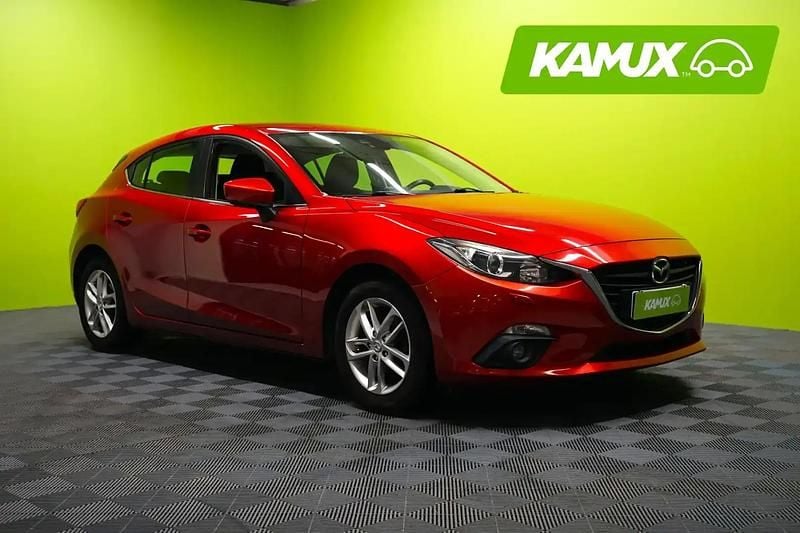 Käytetty Mazda 3 Touring 101 HP (74 kW) 2014 Punainen Sedan