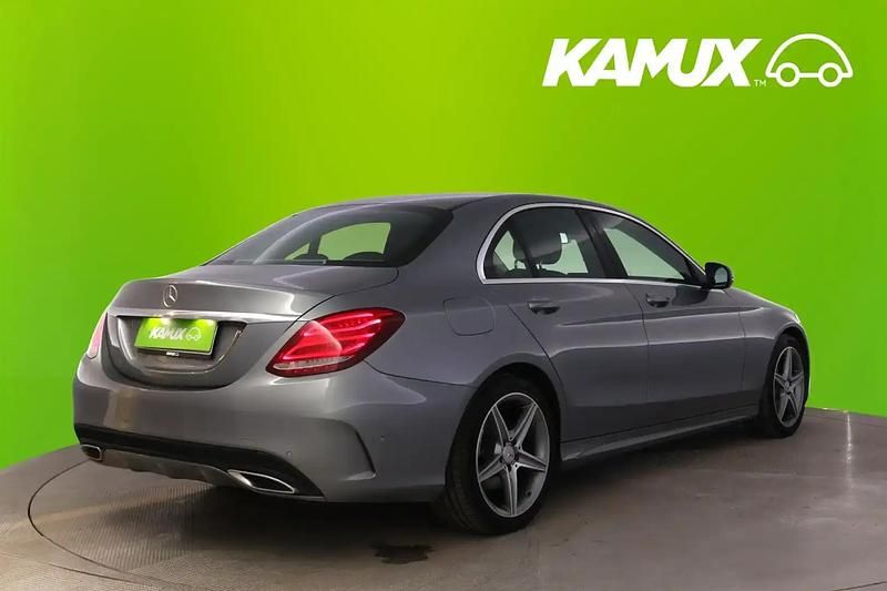 Käytetty Mercedes C220 Business 170 HP (125 kW) 2016 Hopea / harmaa Sedan