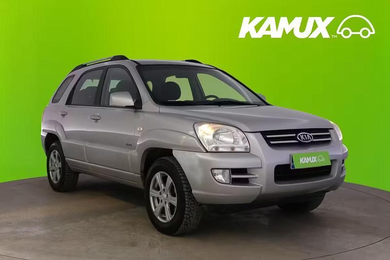 Käytetty Kia Sportage LX 141 HP (103 kW) 2006 Hopea / harmaa Katumaasturi