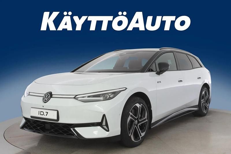 Uusi VW ID.7 GTX 250 kW (340 HP) 2026 Glacier white black Farmari