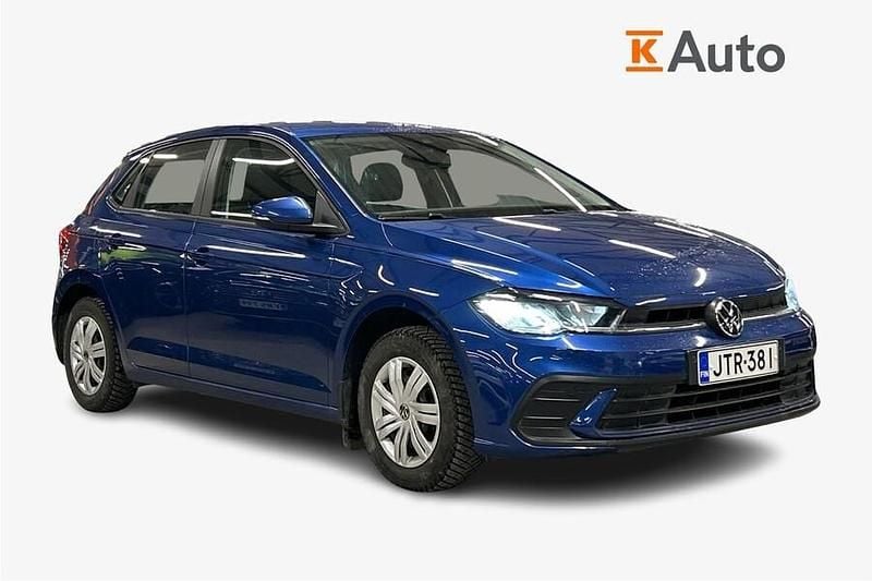 Käytetty VW Polo Comfortline 80 HP (58 kW) 2022 Sininen Viistoperä
