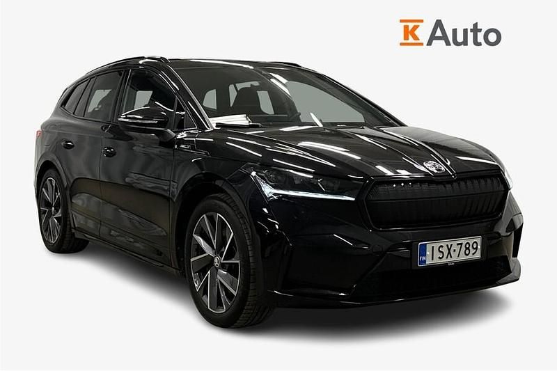 Käytetty 2022 Skoda Enyaq iV SportLine Katumaasturi | 42 800 € (Kallis) - Kuva 1/3
