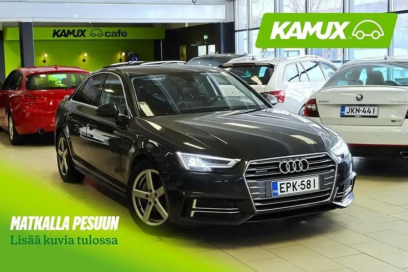 Käytetty Audi A4 Business 190 HP (139 kW) 2018 Hopea / harmaa Sedan