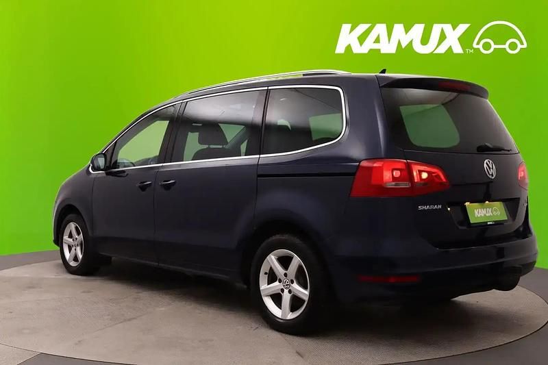 Käytetty VW Sharan Comfortline 150 HP (110 kW) 2012 Sininen Tila-auto