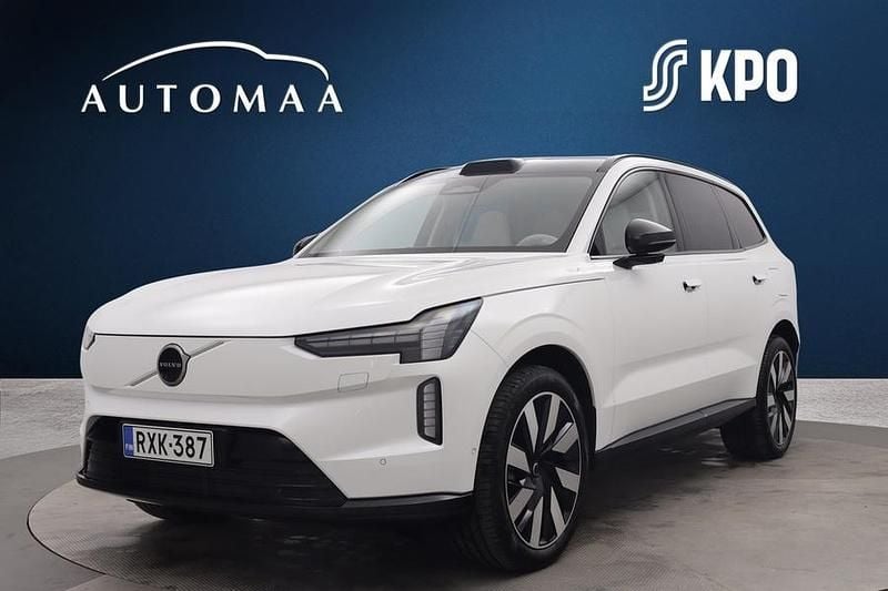 Uusi Volvo EX90 Ultra 300 kW (408 HP) 2025 Valkoinen Katumaasturi