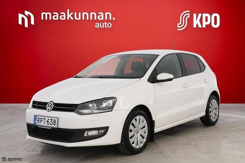 Käytetty VW Polo Comfortline 90 HP (66 kW) 2012 Valkoinen Viistoperä