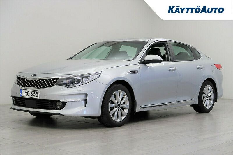 Harmaa Käytetty 2017 Kia Optima Premium Sedan | 11 700 € (Hyvä tarjous) - Kuva 1/4