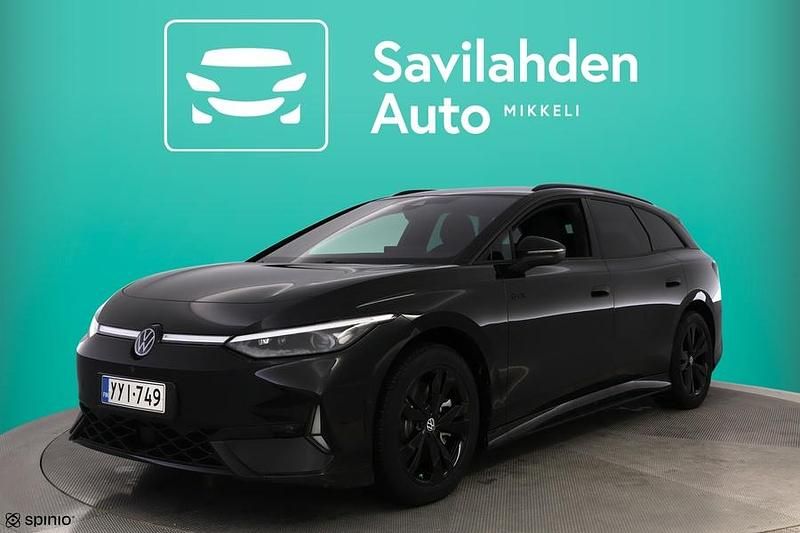 Uusi VW ID.7 GTX 250 kW (340 HP) 2025 Musta Farmari