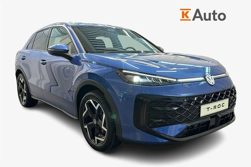 Sininen Uusi 2026 VW T-Roc R-line Katumaasturi | 44 403 € (Kallis) - Kuva 1/4