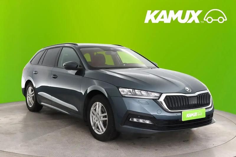 Hopea / harmaa Käytetty 2021 Skoda Octavia G-TEC Ambition Farmari | 16 900 € (Perustarjous) - Kuva 1/4