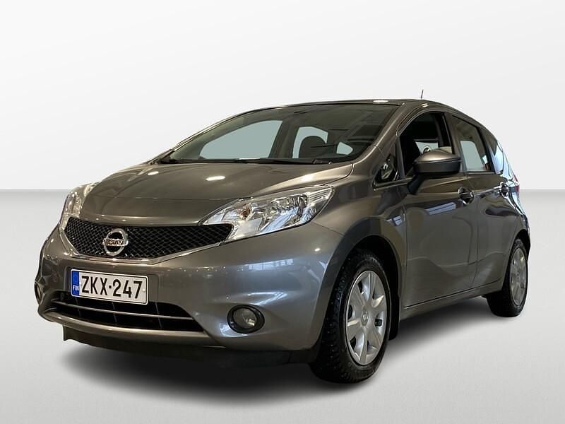 Harmaa Käytetty 2016 Nissan Note Visia Tila-auto | 6 590 € (Perustarjous) - Kuva 1/4