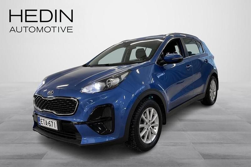 Käytetty Kia Sportage Active 177 HP (130 kW) 2020 Sininen Katumaasturi