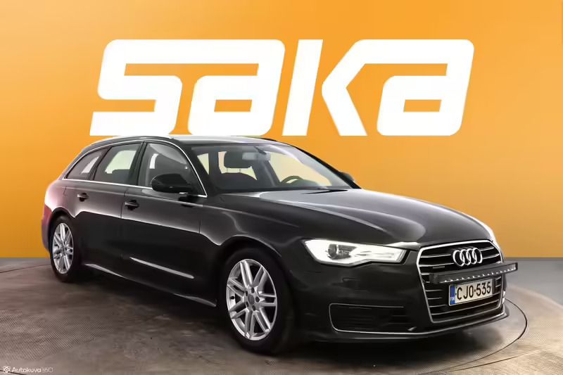 Harmaa Käytetty 2015 Audi A6 Design Sedan | 32 700 € - Kuva 1/3