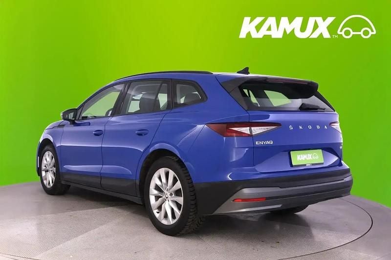Käytetty Skoda Enyaq iV 132 kW (180 HP) 2022 Sininen Katumaasturi