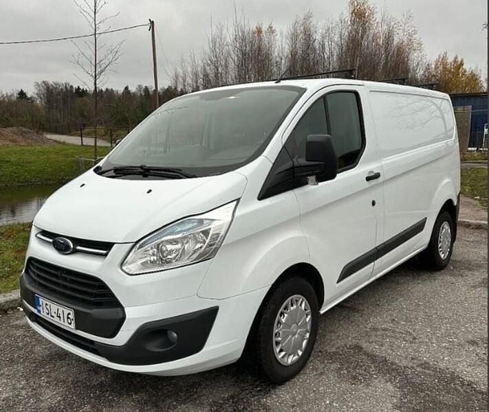 Valkoinen Käytetty 2014 Ford Transit Custom Van | 15 890 € (Hyvä tarjous) - Kuva 1/3