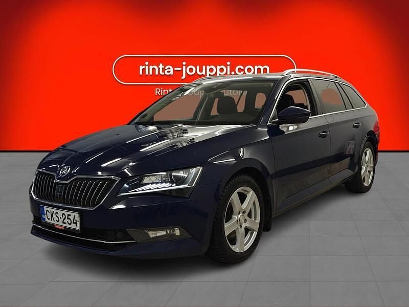 Sininen Käytetty 2017 Skoda Superb LAURIN & KLEMENT Farmari | 15 880 € (Hyvä tarjous) - Kuva 1/3