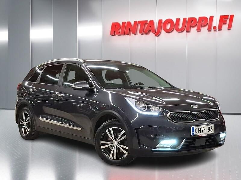 Käytetty Kia Niro EX 105 HP (77 kW) 2018 Musta Katumaasturi