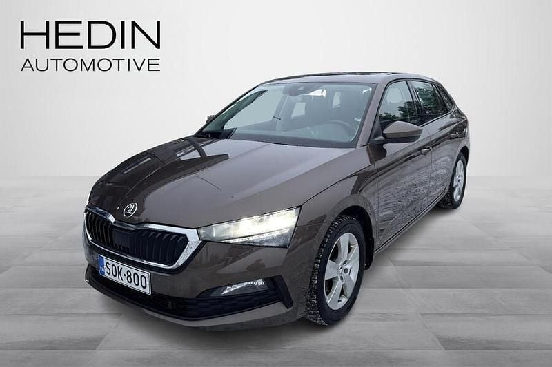 Ruskea Käytetty 2020 Skoda Scala Ambition Viistoperä | 15 690 € (Perustarjous) - Kuva 1/3