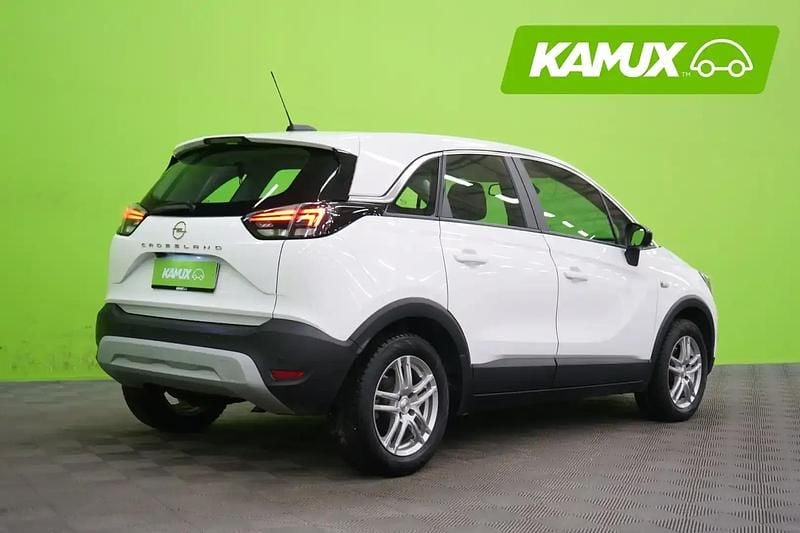 Käytetty Opel Crossland Innovation 110 HP (80 kW) 2022 Valkoinen Katumaasturi