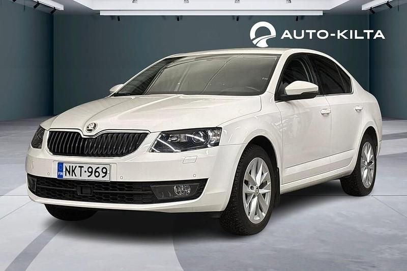 Met. valkoinen Käytetty 2017 Skoda Octavia Style Viistoperä | 14 950 € (Perustarjous) - Kuva 1/4