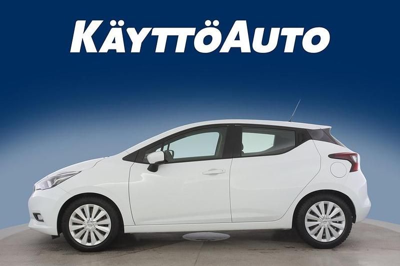 Käytetty Nissan Micra Acenta 90 HP (66 kW) 2019 Valkoinen Viistoperä