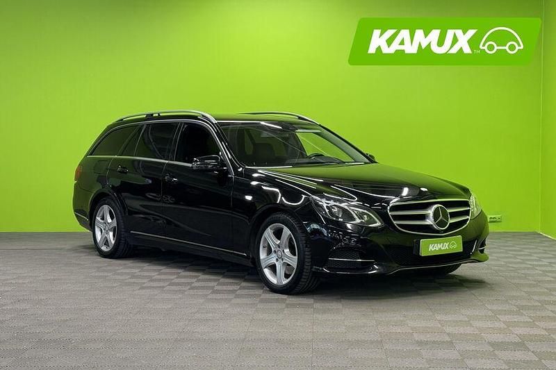 Musta Käytetty 2014 Mercedes E350 Business Farmari | 18 890 € (Supertarjous) - Kuva 1/3