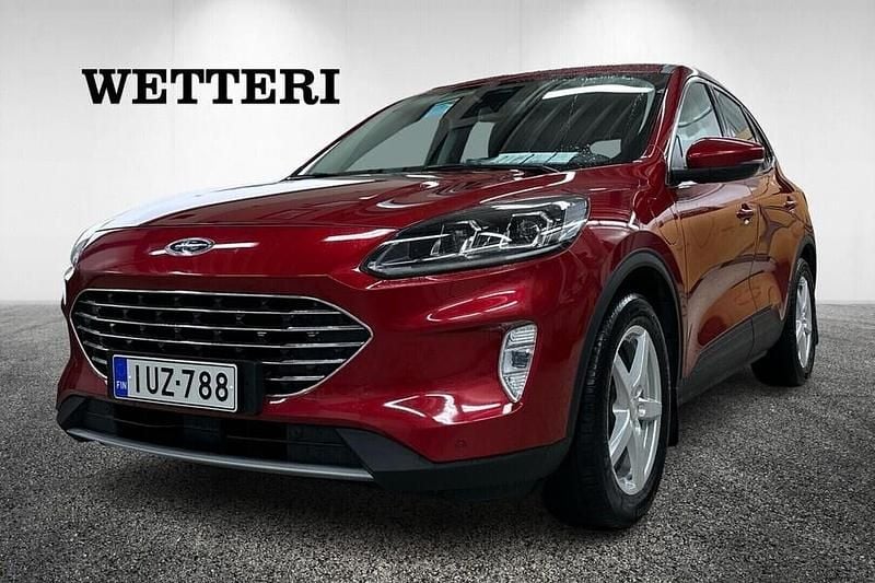 Käytetty Ford Kuga Titanium 224 HP (164 kW) 2021 Punainen Katumaasturi