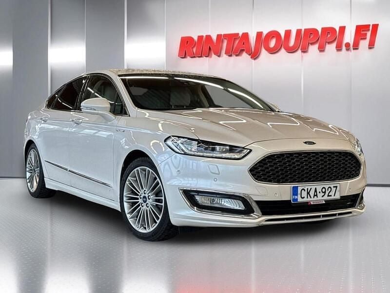 Valkoinen Käytetty 2015 Ford Mondeo Vignale Sedan | 16 800 € (Kallis) - Kuva 1/3