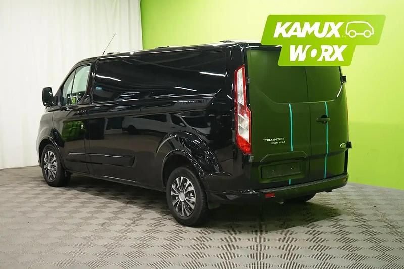 Käytetty Ford Transit Custom Sport 185 HP (136 kW) 2021 Musta Van