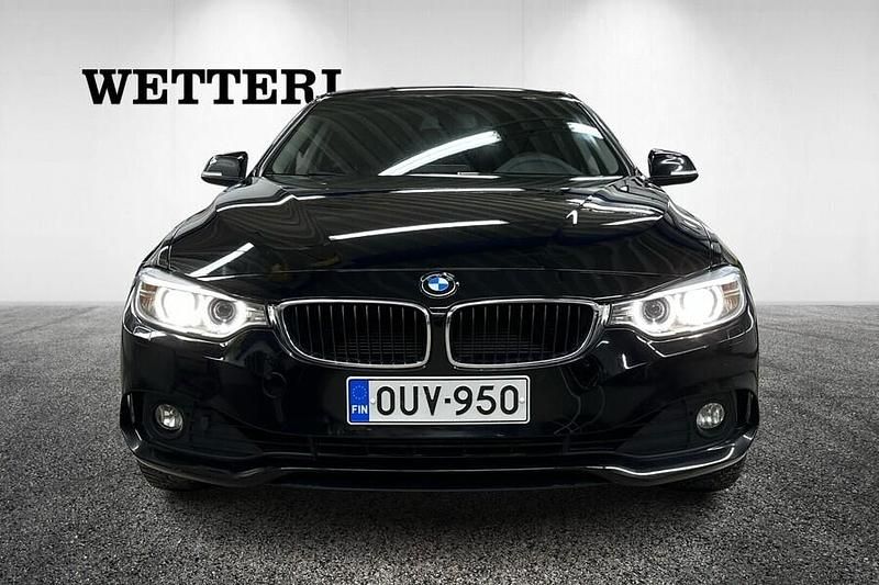 Käytetty BMW 420 Sport Line 184 HP (135 kW) 2015 Musta Coupe - kaksiovinen