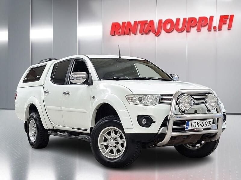 Valkoinen Käytetty 2014 Mitsubishi L200 Nouto | 17 880 € (Hieman kallis) - Kuva 1/4