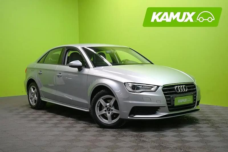 Hopea / harmaa Käytetty 2016 Audi A3 Business Sedan | 13 980 € (Hyvä tarjous) - Kuva 1/4