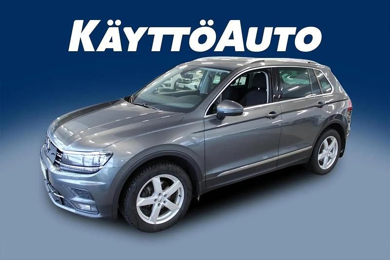 Käytetty VW Tiguan Highline 204 HP (150 kW) 2019 Harmaa Katumaasturi
