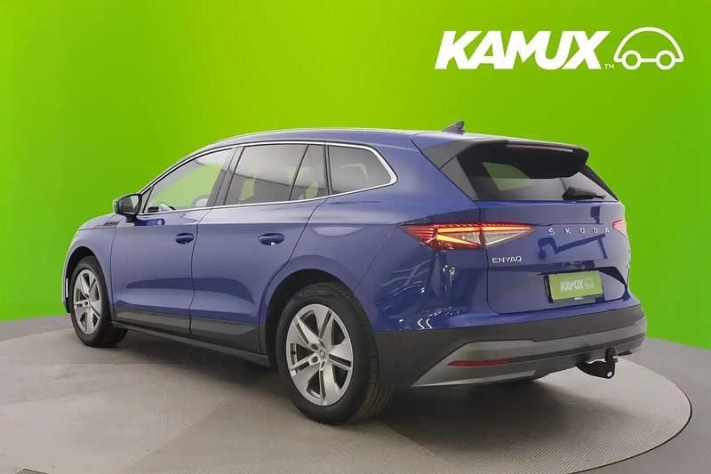 Käytetty Skoda Enyaq iV 150 kW (204 HP) 2022 Sininen Katumaasturi