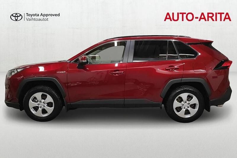 Käytetty Toyota RAV4 Hybrid Active 178 HP (130 kW) 2021 Punainen Katumaasturi