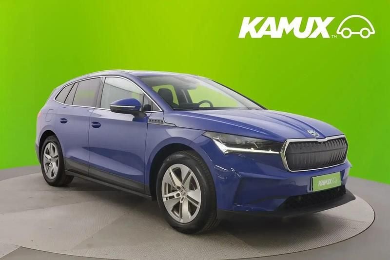 Käytetty Skoda Enyaq iV 150 kW (204 HP) 2022 Sininen Katumaasturi