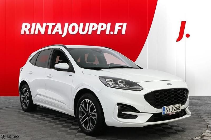 Valkoinen Käytetty 2021 Ford Kuga ST-Line X Katumaasturi | 15 880 € (Perustarjous) - Kuva 1/3
