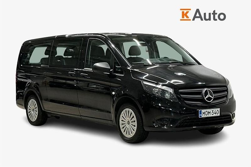 Musta Käytetty 2023 Mercedes Vito Tila-auto | 65 850 € - Kuva 1/3