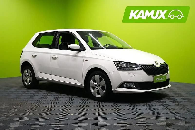 Valkoinen Käytetty 2019 Skoda Fabia Soleil Sedan | 9 490 € (Perustarjous) - Kuva 1/4