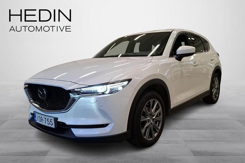 Valkoinen Käytetty 2019 Mazda CX-5 Signature Katumaasturi | 20 990 € (Perustarjous) - Kuva 1/4