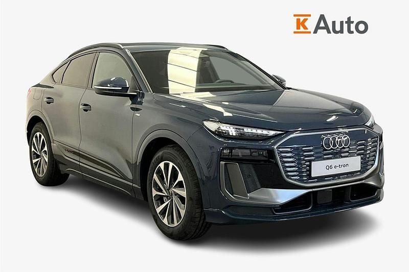 Uusi Audi Q6 Sportback e-tron S-Line 280 kW (382 HP) 2026 Plasma sininen Katumaasturi
