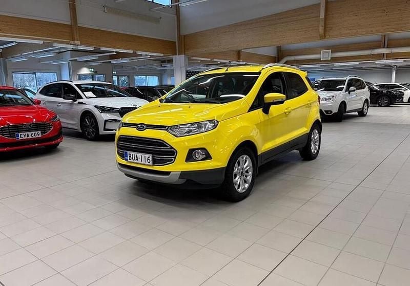 Keltainen Käytetty 2017 Ford Ecosport Titanium Katumaasturi | 6 990 € (Hyvä tarjous) - Kuva 1/1