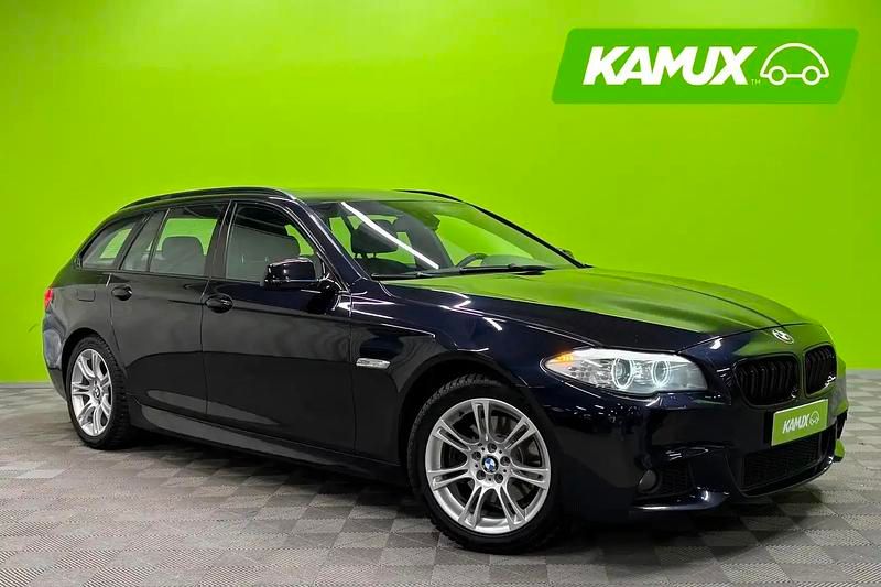 Musta Käytetty 2011 BMW 520 M Sport Farmari | 10 850 € (Kallis) - Kuva 1/4