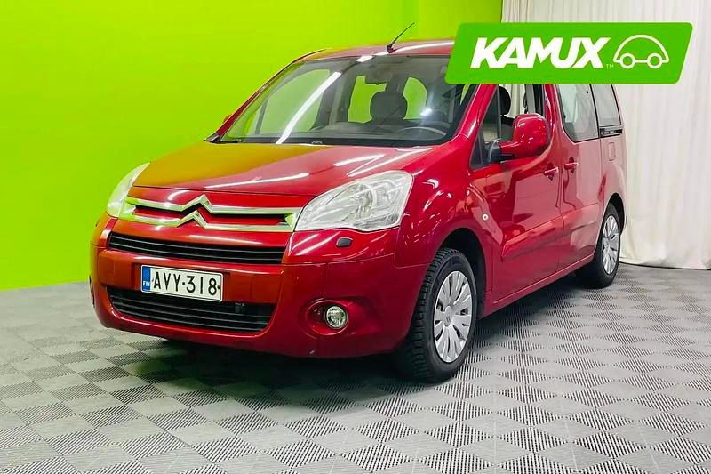 Käytetty Citroën Berlingo 90 HP (66 kW) 2010 Punainen Tila-auto