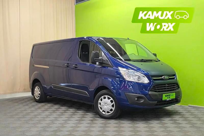Deep impact blue (metallic) Käytetty 2016 Ford Transit Custom Trend Van | 14 900 € (Supertarjous) - Kuva 1/4