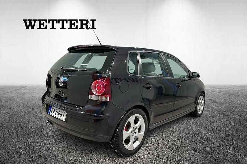 Käytetty VW Polo GTI 150 HP (110 kW) 2007 Musta Viistoperä